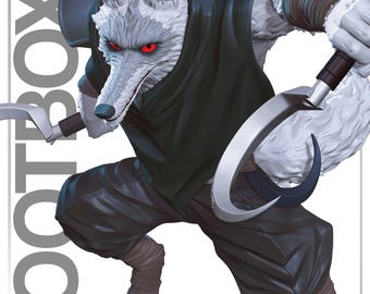 1:10 Red-Eyed Reaper | Resin Garage Kit Figure Game Fan Art | Nomnom Figures | 3D Print