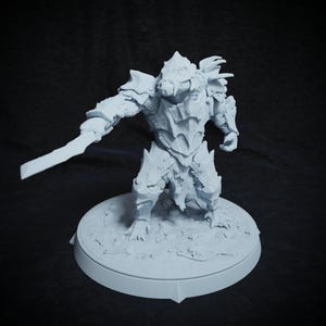 Arak Army, Crocodile Folk, Dragonborn | TABLETOP SCALE | TTRPG Miniature | Cripta Studios | 3D Print