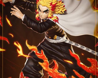 Fiery Big Brother | Resin Garage Kit Figure Anime Manga Fan Art | Nomnom Figures | 3D Print