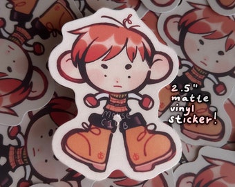 chilchuck timbs 2.5" sticker | dungeon meshi