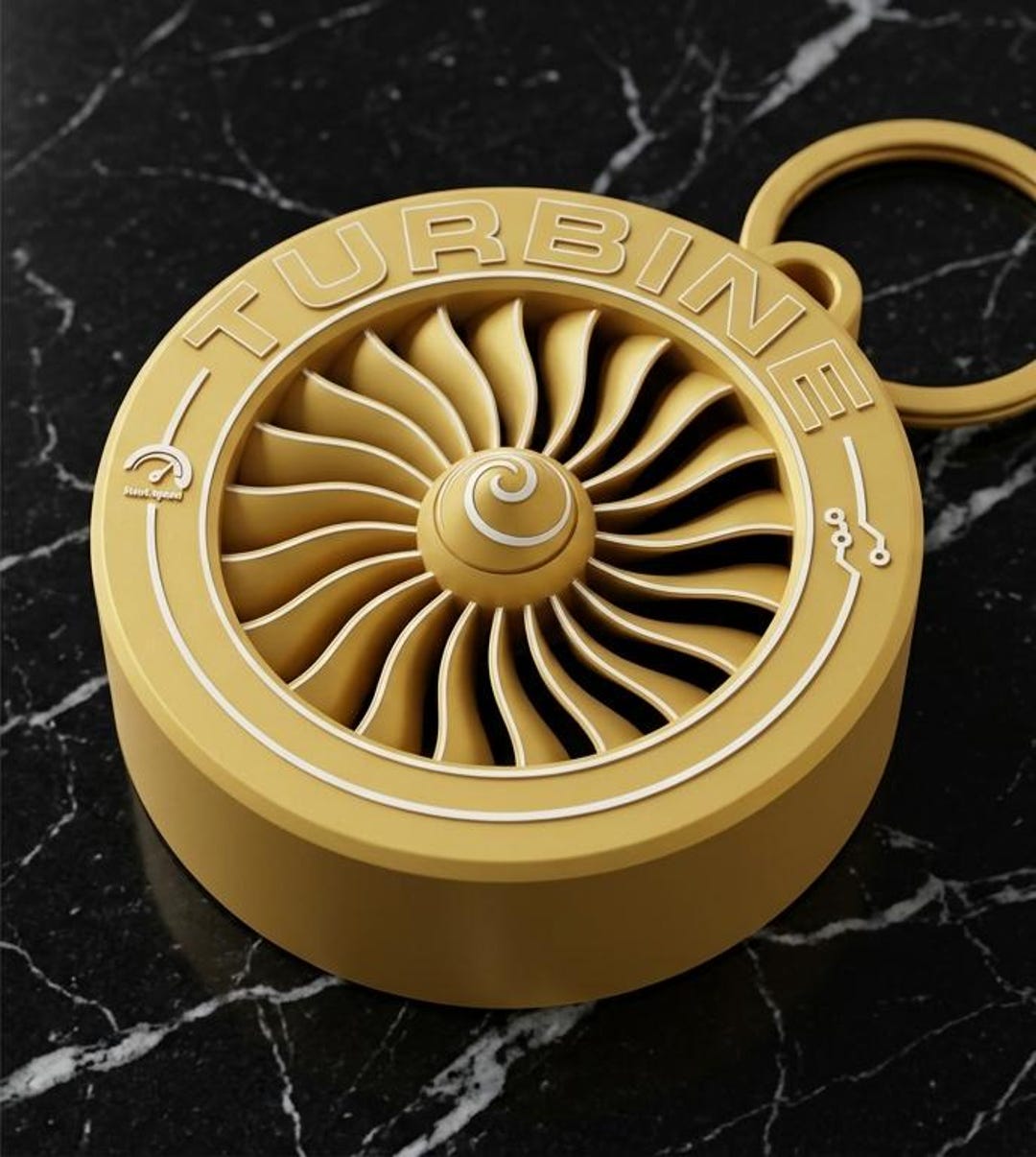 Jet Engine Keychain Custom Jet Engine Turbine Key Chain Name Tag | Aviation Aerospace Gift ...