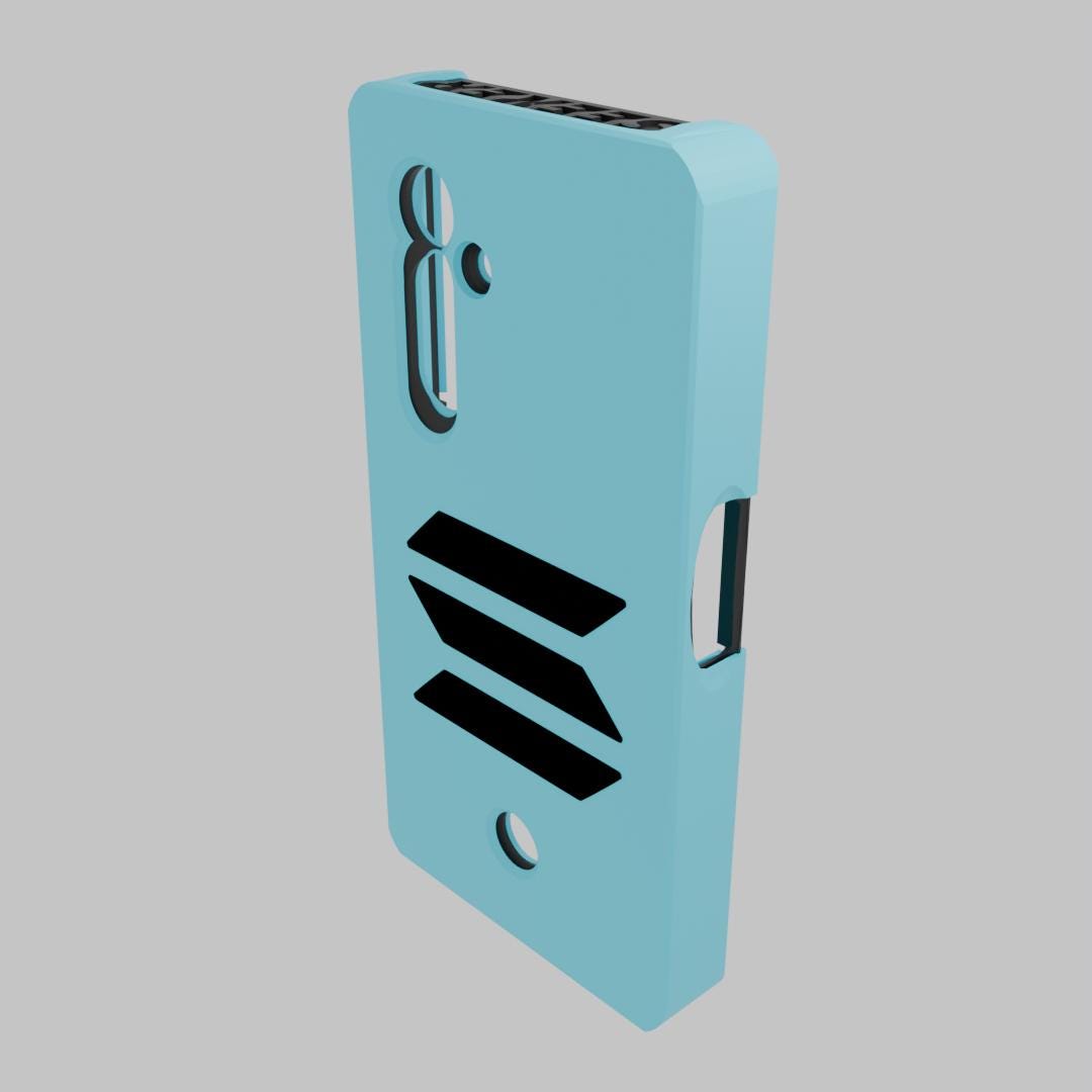 Solana Mobile Seeker Phone Case and Tempered Glass | Custom 3D