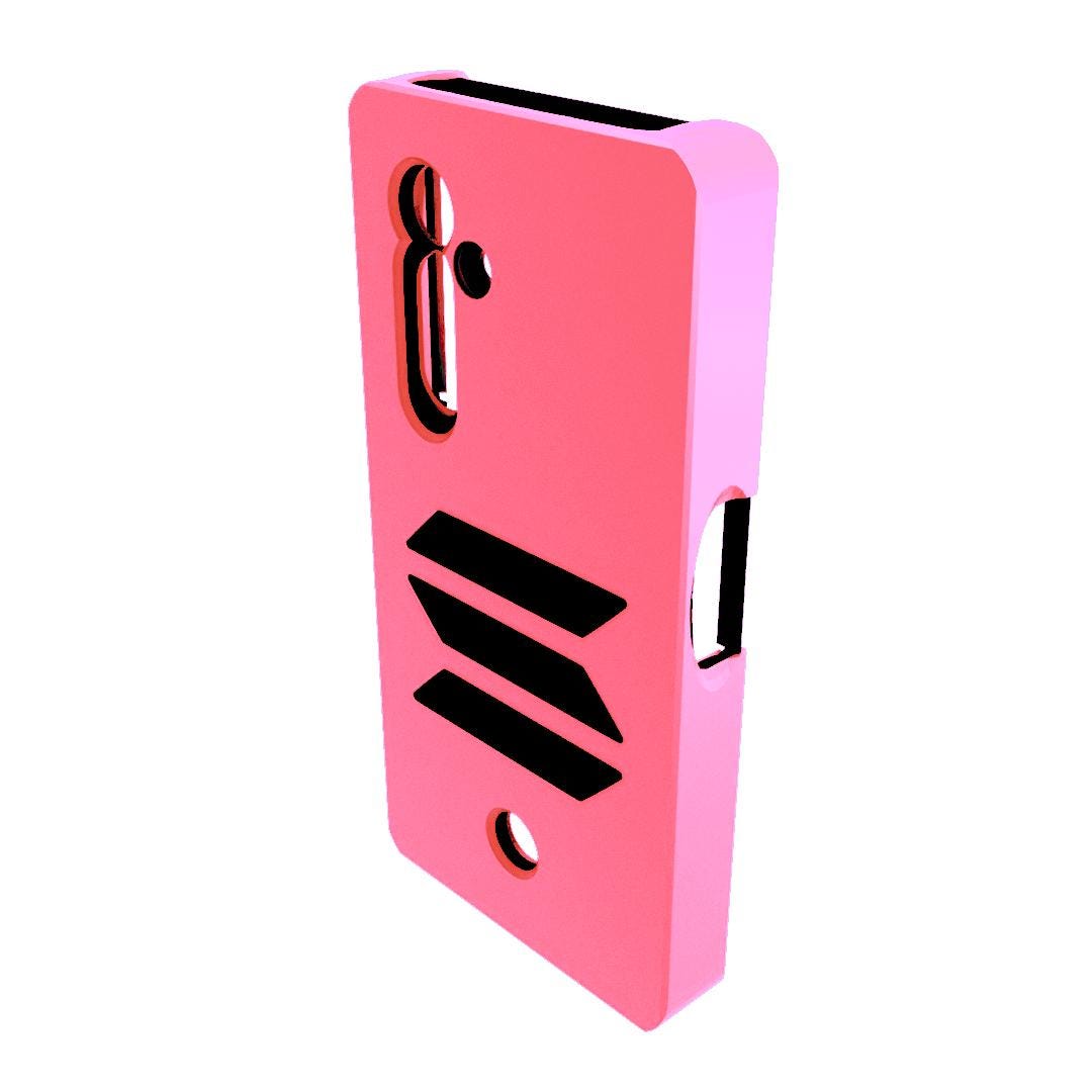 Solana Mobile Seeker Phone Case and Tempered Glass | Custom 3D