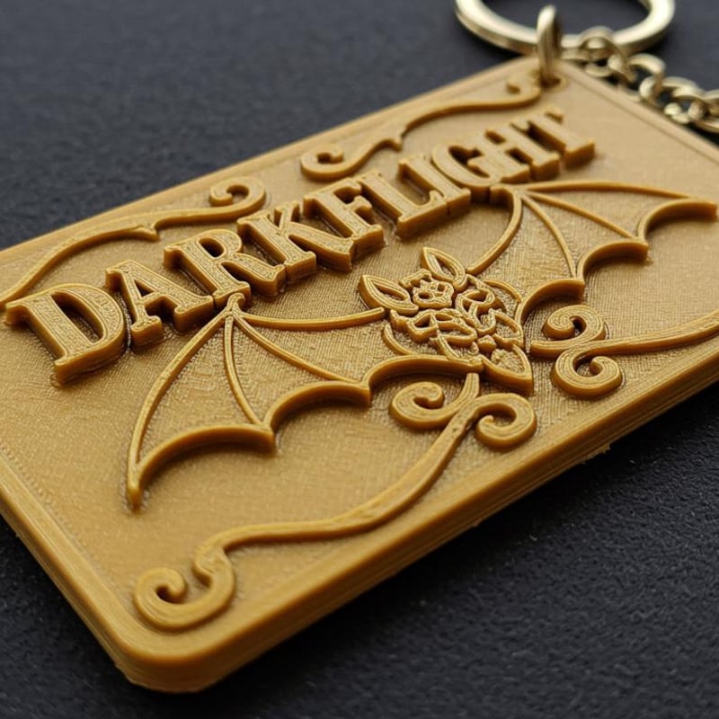 Custom Gothic Keychains - Etsy