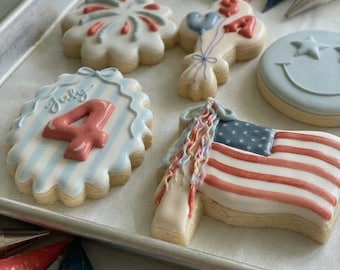 Fourth of July Sugar Cookies