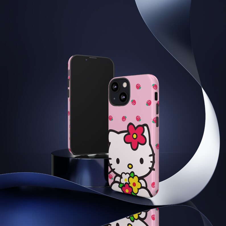 Hello Kitty and Tough Cases | Hello Kitty phone Case Cover | Protective Case | phone Cover | Kawaii phone Case image 4