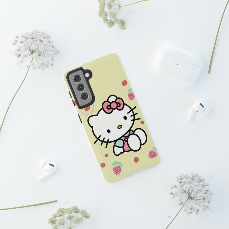 Hello Kitty and Tough Cases | Hello Kitty phone Case Cover | Protective Case | phone Cover | Kawaii phone Case image 10