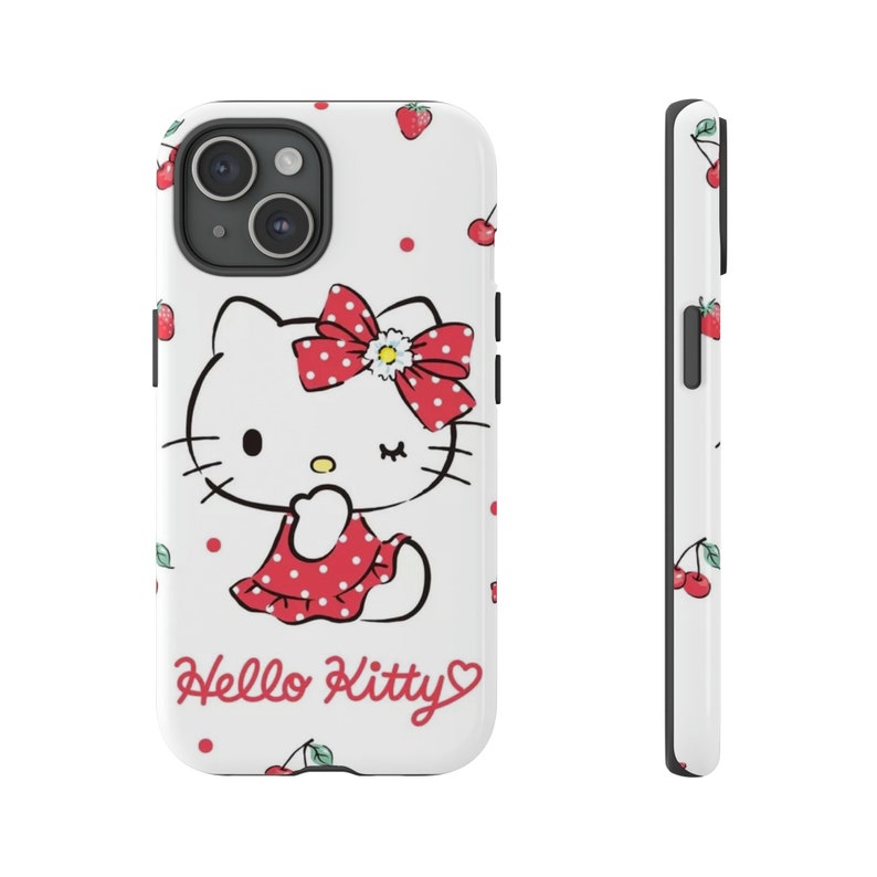 Hello Kitty Tough Cases | Hello Kitty phone Case Cover | Protective Case | phone Cover | Kawaii phone Case image 1