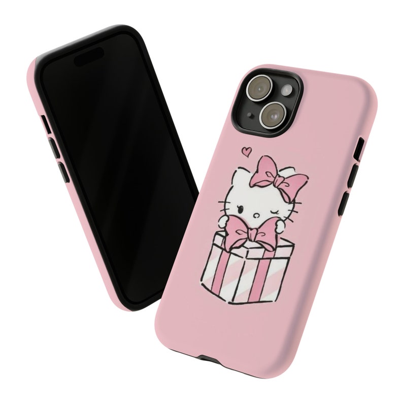 Fundas resistentes de Hello Kitty / Funda para teléfono de Hello Kitty / Funda protectora / Funda para teléfono / Funda para teléfono Kawaii imagen 2