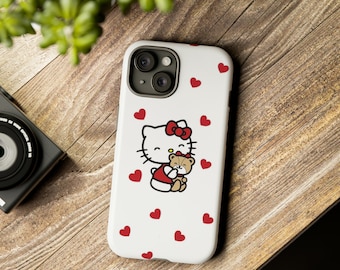 Hello Kitty Tough Cases | Hello Kitty phone Case Cover | Protective Case | phone Cover | Kawaii phone Case