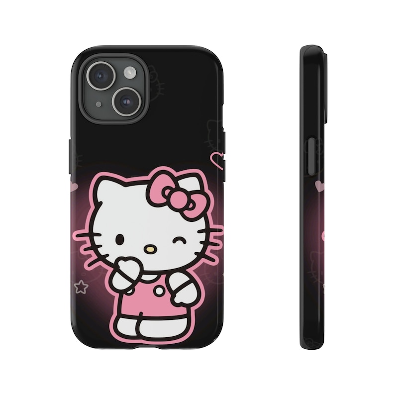 Hello Kitty and Tough Cases | Hello Kitty phone Case Cover | Protective Case | phone Cover | Kawaii phone Case image 1
