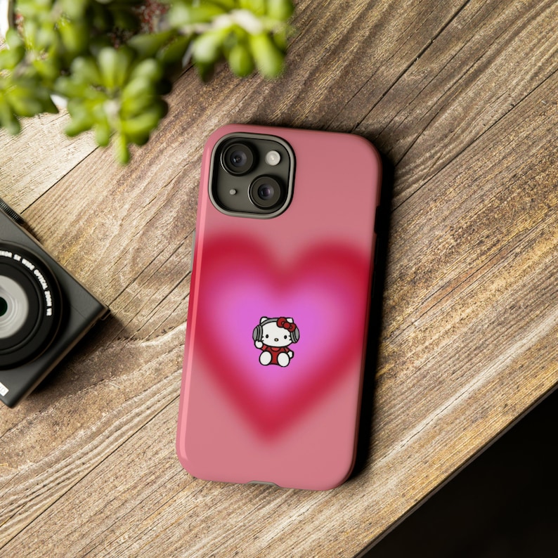 Hello Kitty and Tough Cases | Hello Kitty phone Case Cover | Protective Case | phone Cover | Kawaii phone Case image 1