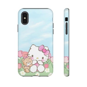 HelloKitty tough case Hello Kitty Tough Cases | Hello Kitty phone Case Cover | Protective Case | phone Cover | Kawaii phone Case image 6