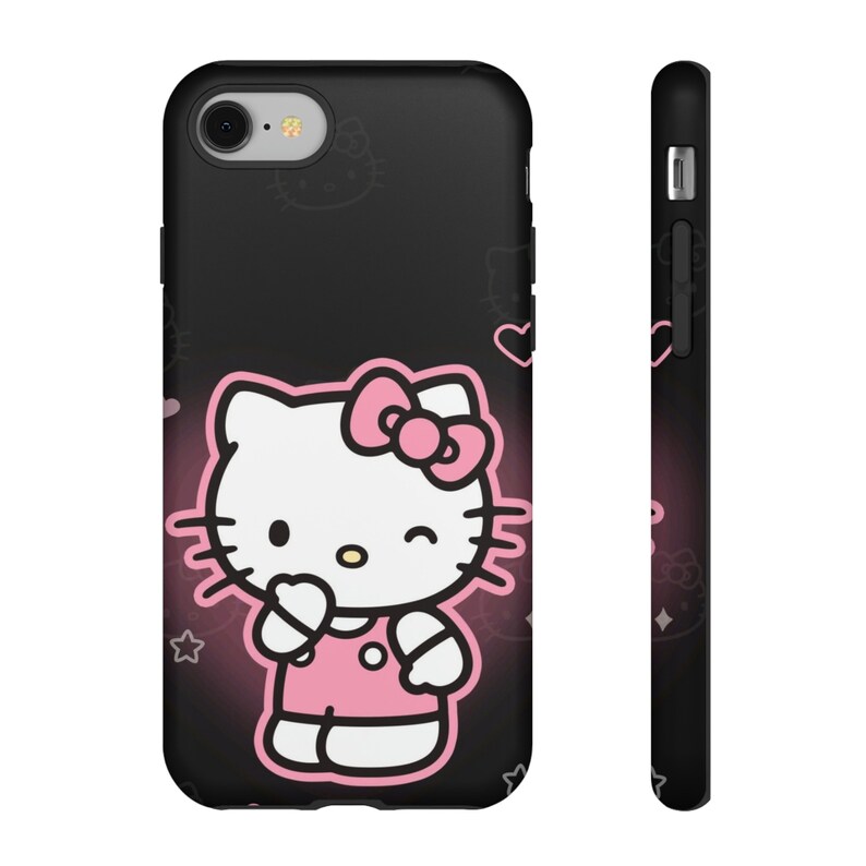 Hello Kitty and Tough Cases | Hello Kitty phone Case Cover | Protective Case | phone Cover | Kawaii phone Case image 3