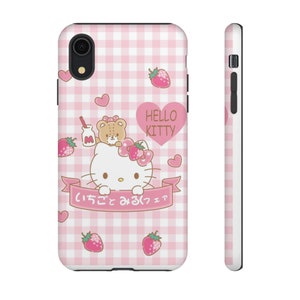 Stoere Hello Kitty-hoesjes | Hello Kitty-telefoonhoesje | Beschermhoes | telefoonhoesje | Kawaii-telefoonhoesje afbeelding 9