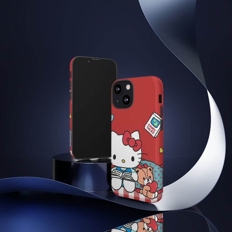 Hello Kitty and Tough Cases | Hello Kitty phone Case Cover | Protective Case | phone Cover | Kawaii phone Case image 4