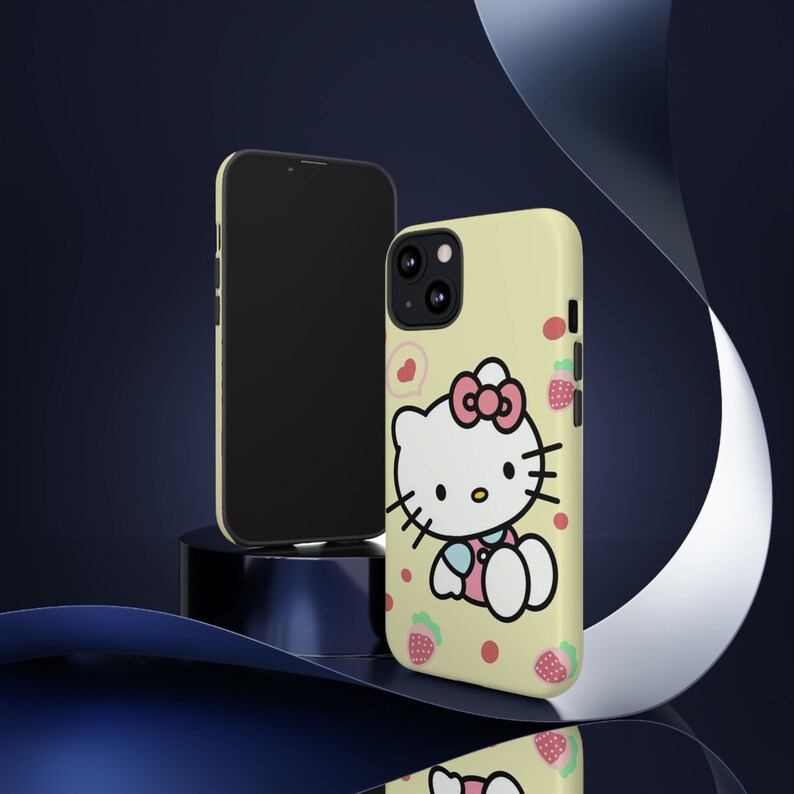Hello Kitty and Tough Cases | Hello Kitty phone Case Cover | Protective Case | phone Cover | Kawaii phone Case image 3
