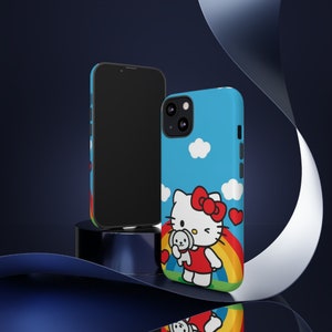 Hello Kitty and Tough Cases | Hello Kitty phone Case Cover | Protective Case | phone Cover | Kawaii phone Case image 3