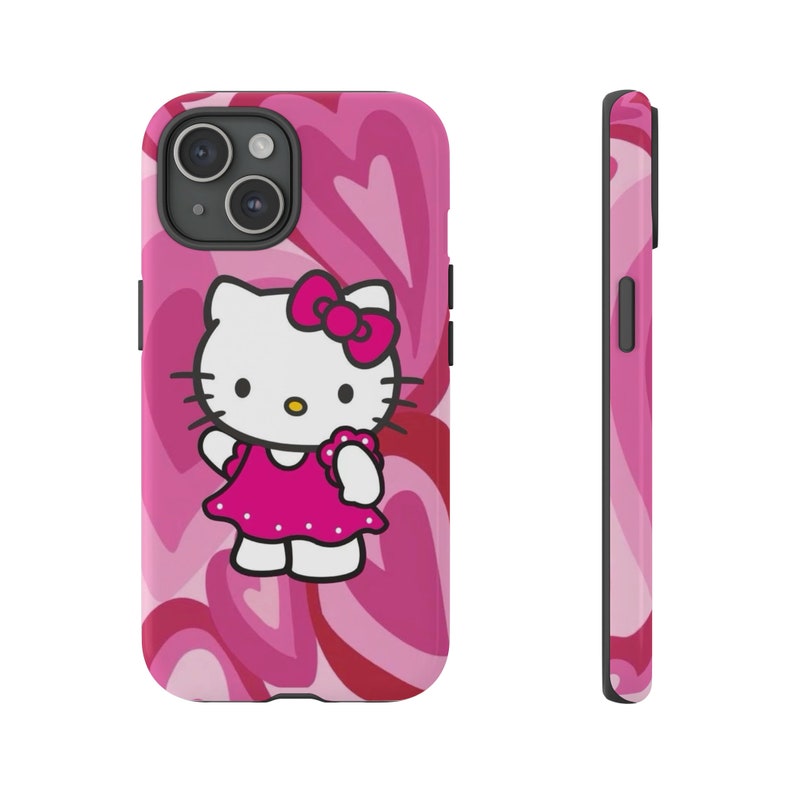 Hello Kitty and Tough Cases | Hello Kitty phone Case Cover | Protective Case | phone Cover | Kawaii phone Case image 9