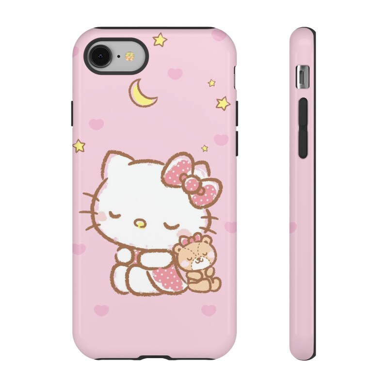 HelloKitty tough case Hello Kitty Tough Cases | Hello Kitty phone Case Cover | Protective Case | phone Cover | Kawaii phone Case image 2