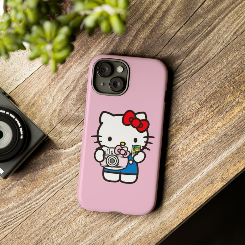 Hello Kitty and Tough Cases | Hello Kitty phone Case Cover | Protective Case | phone Cover | Kawaii phone Case image 1
