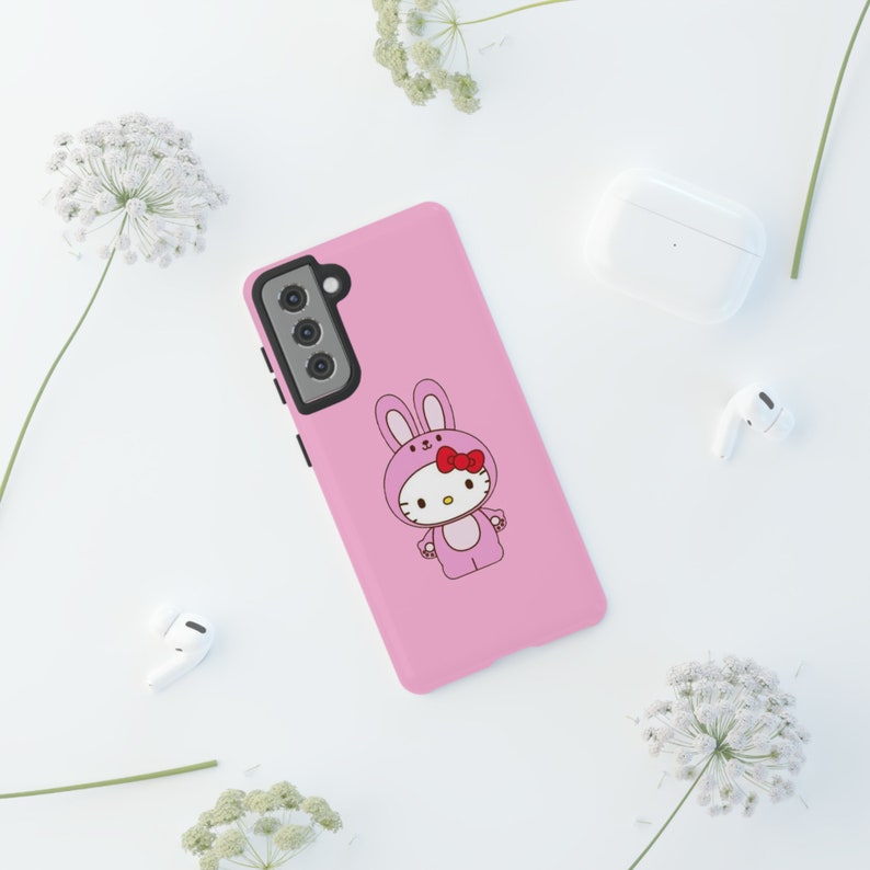 Hello Kitty och tuffa fodral | Hello Kitty telefonskal | Skyddsskal | telefonfodral | Kawaii telefonskal bild 10