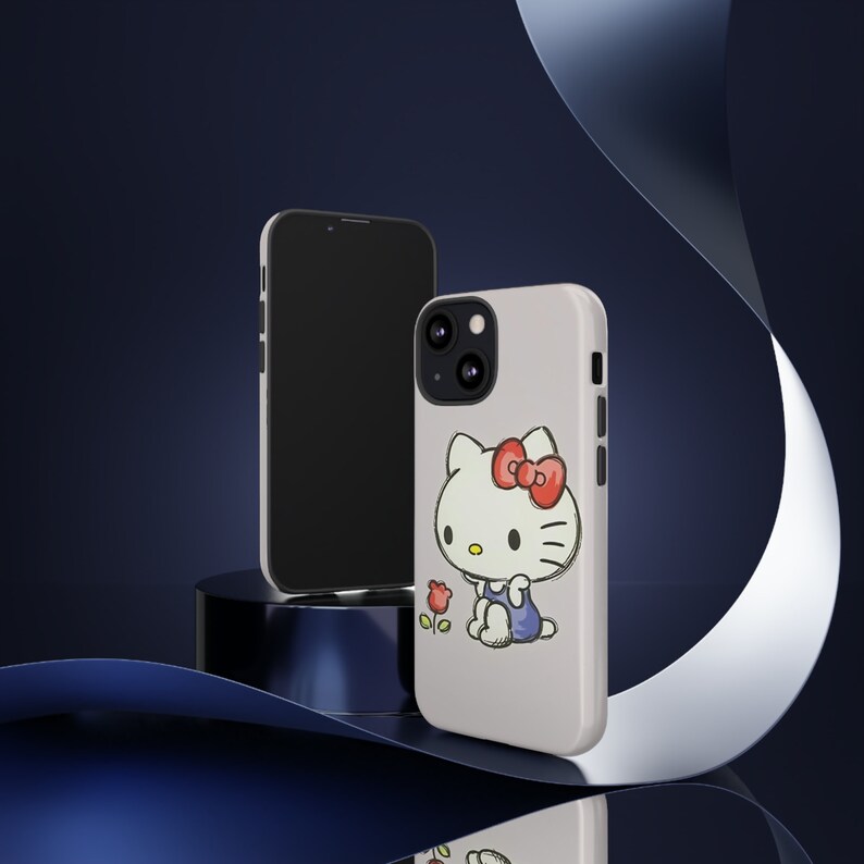 Hello Kitty e Tough Cases / Custodia per telefono Hello Kitty / Custodia protettiva / Cover per telefono / Custodia per telefono Kawaii immagine 4