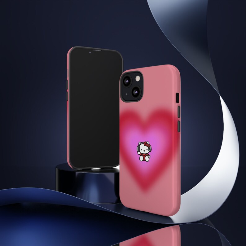 Hello Kitty and Tough Cases | Hello Kitty phone Case Cover | Protective Case | phone Cover | Kawaii phone Case image 2