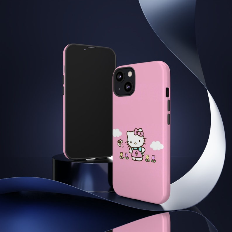 Hello Kitty y fundas resistentes / Funda para teléfono Hello Kitty / Funda protectora / Funda para teléfono / Funda para teléfono Kawaii imagen 2