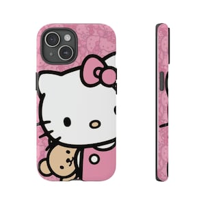 Hello Kitty Tough Cases | Hello Kitty phone Case Cover | Protective Case | phone Cover | Kawaii phone Case image 1