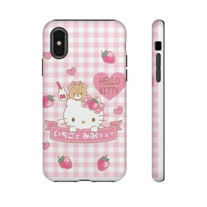 Stoere Hello Kitty-hoesjes | Hello Kitty-telefoonhoesje | Beschermhoes | telefoonhoesje | Kawaii-telefoonhoesje afbeelding 7