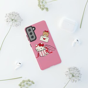 CHello Kitty en Tough-hoesjes | Hello Kitty-telefoonhoesje | Beschermhoes | telefoonhoesje | Kawaii-telefoonhoesje afbeelding 10