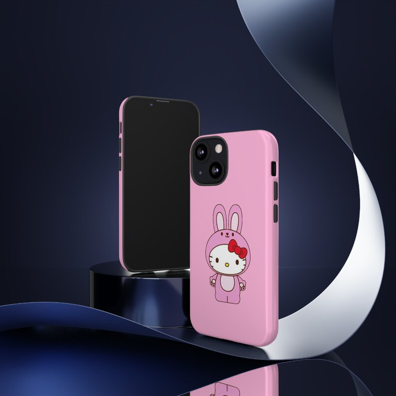Hello Kitty och tuffa fodral | Hello Kitty telefonskal | Skyddsskal | telefonfodral | Kawaii telefonskal bild 4