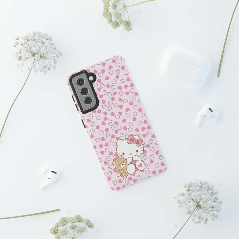 Hello Kitty and Tough Cases | Hello Kitty phone Case Cover | Protective Case | phone Cover | Kawaii phone Case image 10