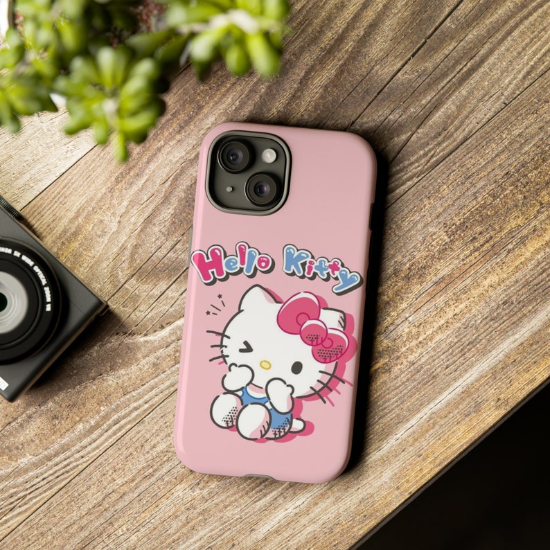Hello Kitty y fundas resistentes / Funda para teléfono Hello Kitty / Funda protectora / Funda para teléfono / Funda para teléfono Kawaii imagen 1