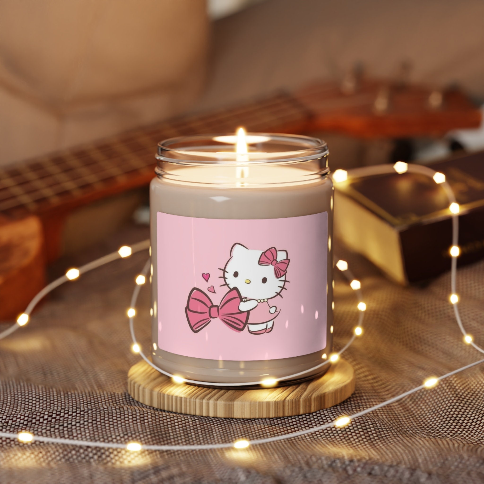 Scented Hello Kitty Soy Wax Candle | Scented Candles