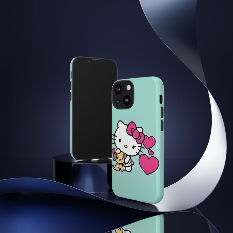 Hello Kitty and Tough Cases | Hello Kitty phone Case Cover | Protective Case | phone Cover | Kawaii phone Case image 4