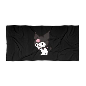 Toalla de playa con diseño de gato / Regalo para amantes de los gatitos / Toalla para niños / Toalla de baño kawaii / Toalla de piscina / Toalla de playa colorida de verano