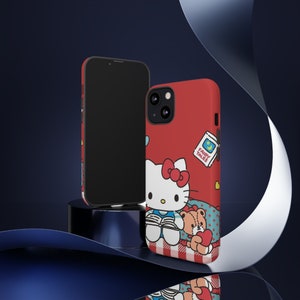 Hello Kitty and Tough Cases | Hello Kitty phone Case Cover | Protective Case | phone Cover | Kawaii phone Case image 3