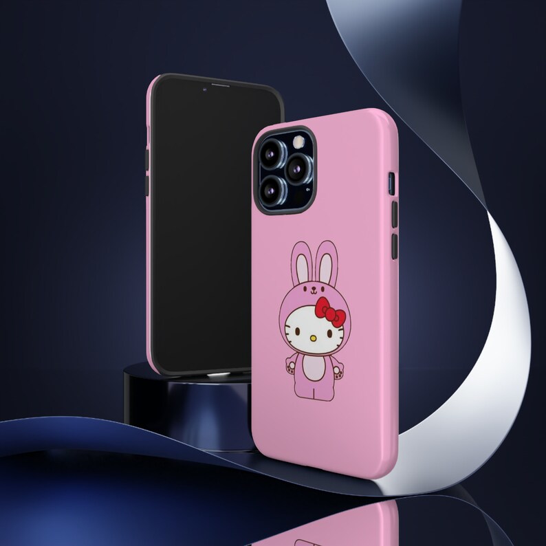 Hello Kitty och tuffa fodral | Hello Kitty telefonskal | Skyddsskal | telefonfodral | Kawaii telefonskal bild 8