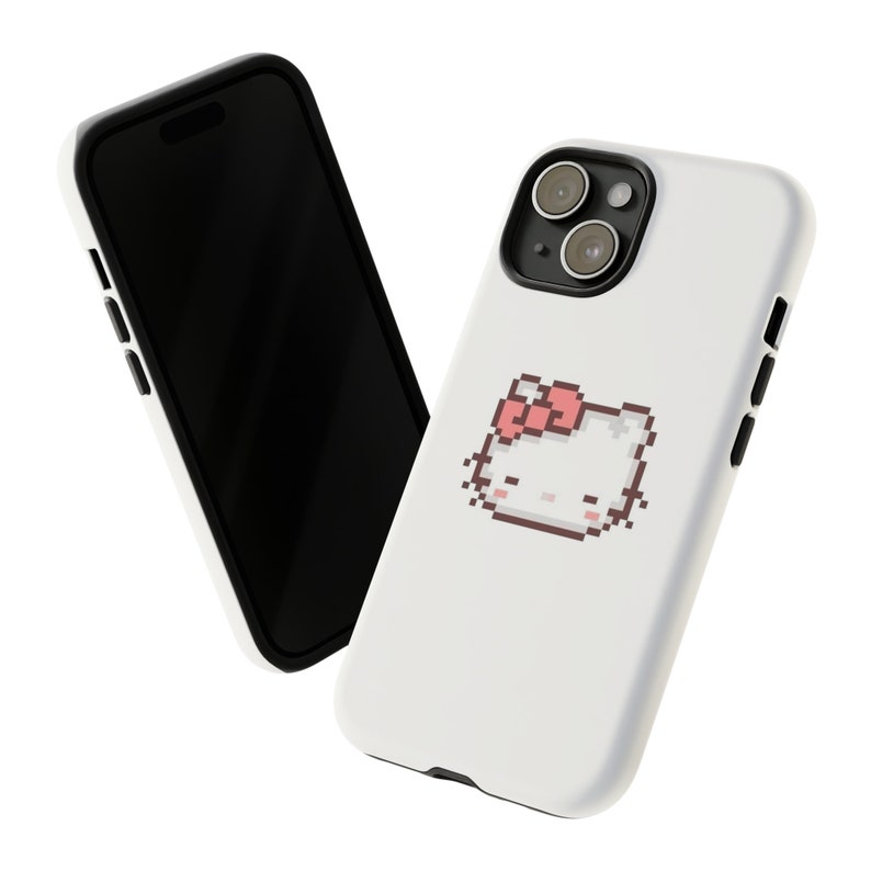 Sanrio Hello Kitty Pattern Silicone Phone Case For iPhone 11 12 13 14 15 Pro Max XS XR X 7 8 Plus SE 2020 2022 Shockproof Cover