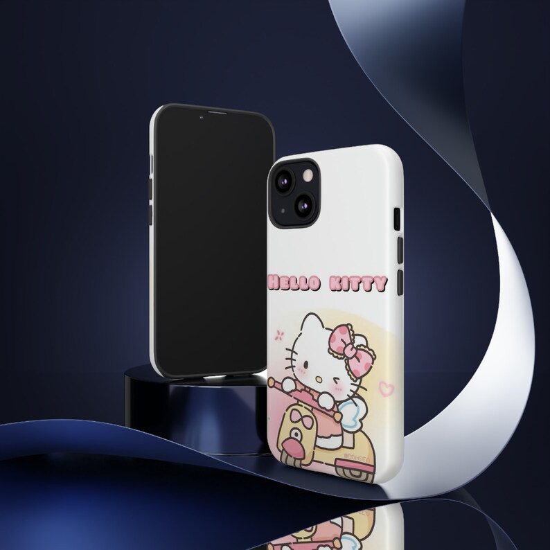 Hello Kitty and Tough Cases | Hello Kitty phone Case Cover | Protective Case | phone Cover | Kawaii phone Case image 3