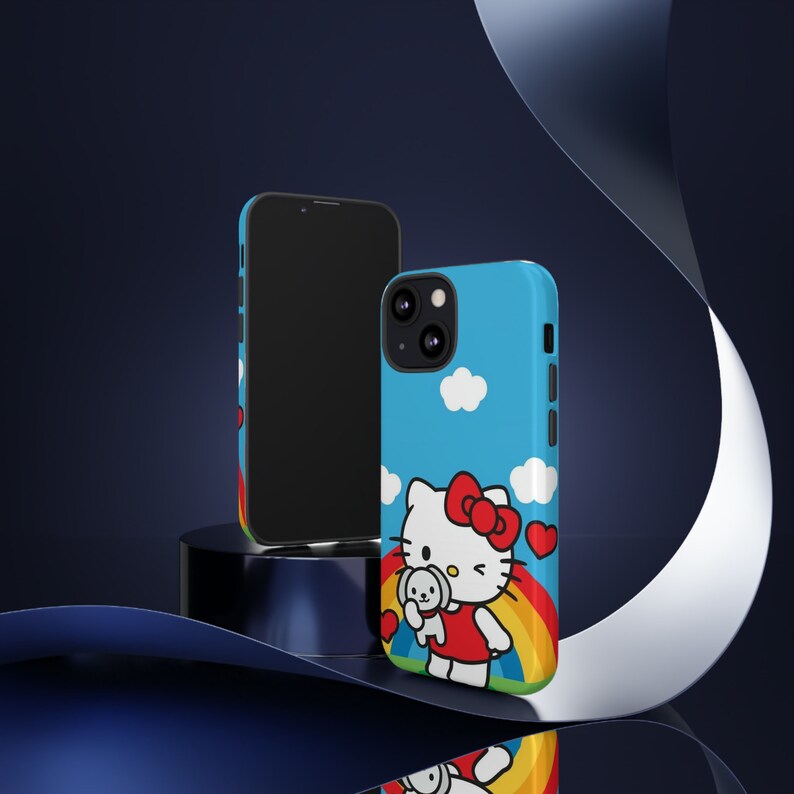 Hello Kitty and Tough Cases | Hello Kitty phone Case Cover | Protective Case | phone Cover | Kawaii phone Case image 4