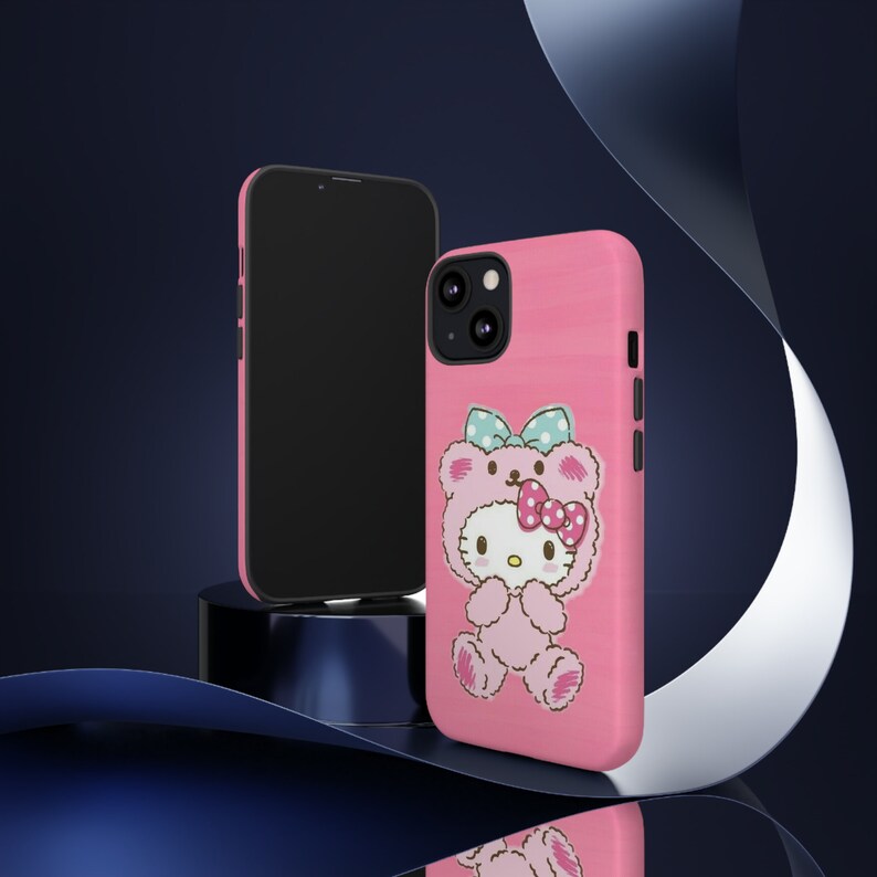 Hello Kitty and Tough Cases | Hello Kitty phone Case Cover | Protective Case | phone Cover | Kawaii phone Case image 3