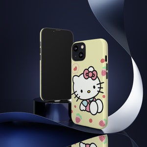 Hello Kitty and Tough Cases | Hello Kitty phone Case Cover | Protective Case | phone Cover | Kawaii phone Case image 2