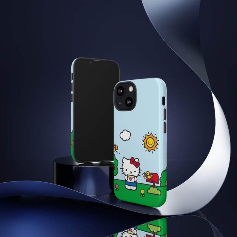 Hello Kitty y fundas resistentes / Funda para teléfono Hello Kitty / Funda protectora / Funda para teléfono / Funda para teléfono Kawaii imagen 4