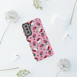 Hello Kitty och tuffa fodral | Hello Kitty telefonskal | Skyddsskal | telefonfodral | Kawaii telefonskal bild 10