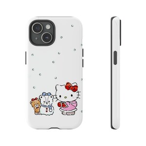 Hello Kitty Tough Cases / Hello Kitty Custodia per telefono / Custodia protettiva / Custodia per telefono / Custodia per telefono Kawaii immagine 1