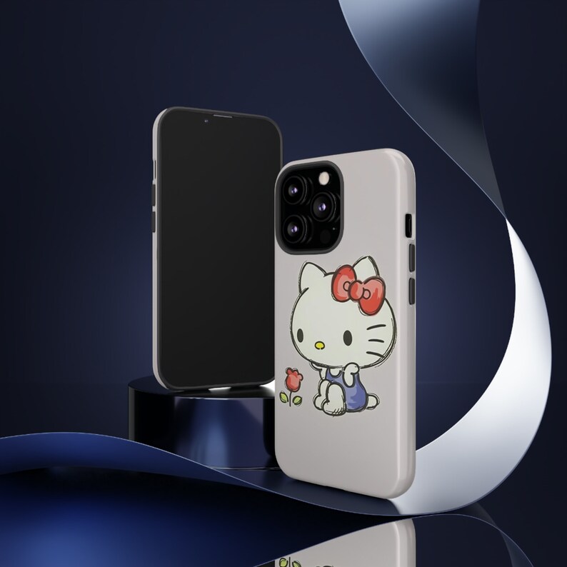 Hello Kitty e Tough Cases / Custodia per telefono Hello Kitty / Custodia protettiva / Cover per telefono / Custodia per telefono Kawaii immagine 6