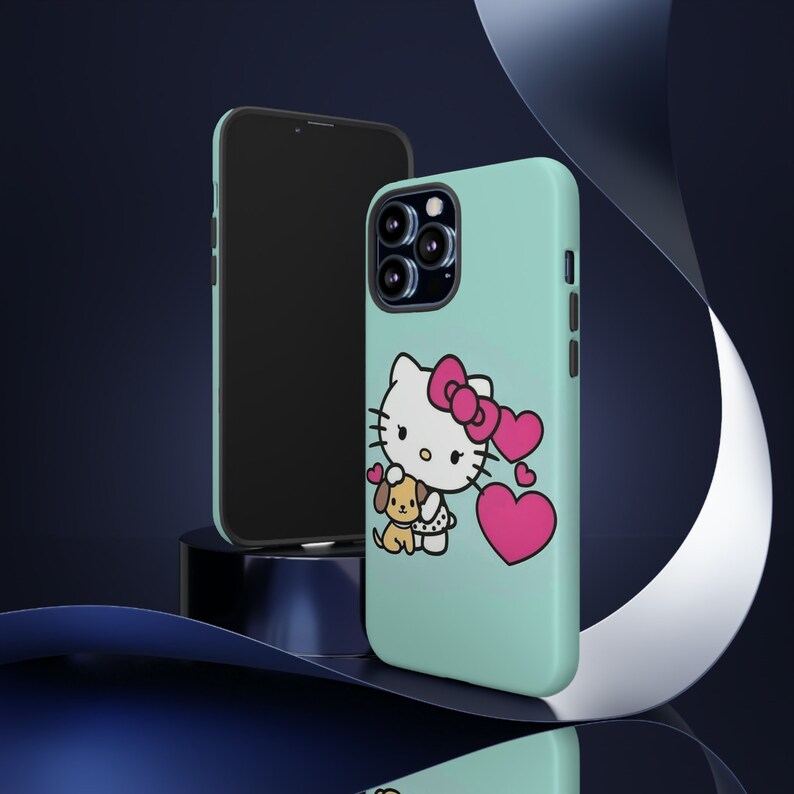 Hello Kitty and Tough Cases | Hello Kitty phone Case Cover | Protective Case | phone Cover | Kawaii phone Case image 9